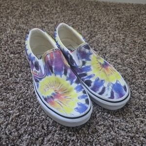 Vans Skate Slip On Tie Die Canvas Shoe